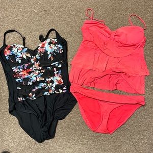 Two Womens Swimsuits